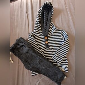 Lulu + Roo Little Road Co X Slumberkins Matching Kid Set Toddler Size 18-24 GUC